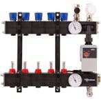 Thermrad composiet verdeler 7-groeps met flowregeling, Doe-het-zelf en Verbouw, Verwarming en Radiatoren, Verzenden, Nieuw