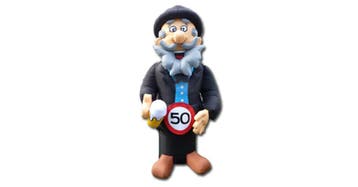 Goedkoop een Abraham opblaaspop huren vanaf €29,- per dag, Nieuw