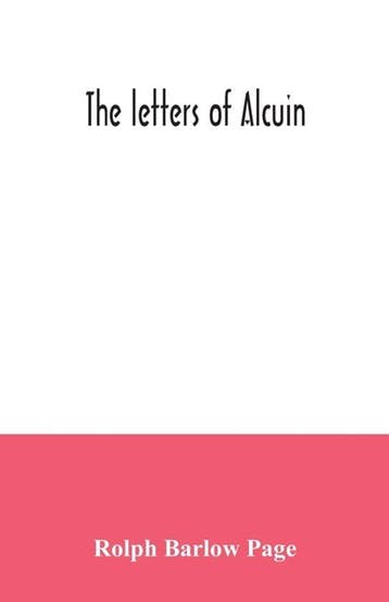9789354034831 The letters of Alcuin Rolph Barlow Page, Verzenden, Nieuw, Rolph Barlow Page