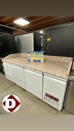 Diamond koelwerkbank RVS – granietblad (showroommodel), Nieuw zonder verpakking, Koelen en Vriezen