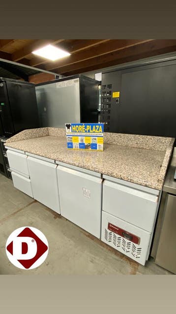 Diamond koelwerkbank RVS – granietblad (showroommodel), Nieuw zonder verpakking, Koelen en Vriezen