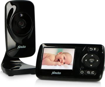 Alecto DVM71BK - Babyfoon met camera - Temperatuurweergave -, Verzenden, Zo goed als nieuw