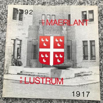 Het Maerlant Lyceum 1917 - 1992 Den Haag – 15e Lustrum, Boeken, Verzenden, 20e eeuw of later, Gelezen