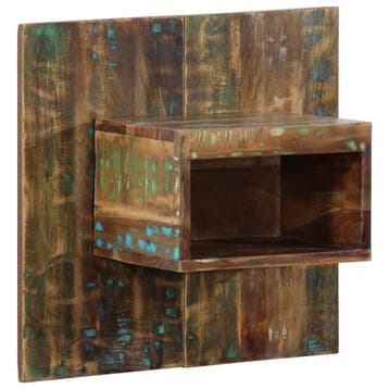vidaXL Nachtkastje 50x27x50 cm massief gerecycled hout, Minder dan 45 cm, Verzenden, Nieuw, Minder dan 55 cm