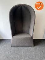 Akoestische design Ahrend - Kaigan - Grijs/Blauw - Refurbish, Vergader- of Presentatieruimte, Ophalen of Verzenden, Gebruikt, Stoel