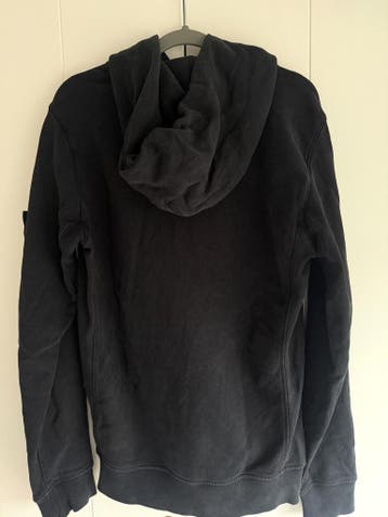 Stone Island Hoodie – Zwart – Maat M, Zwart, Stone Island, Gedragen, Verzenden