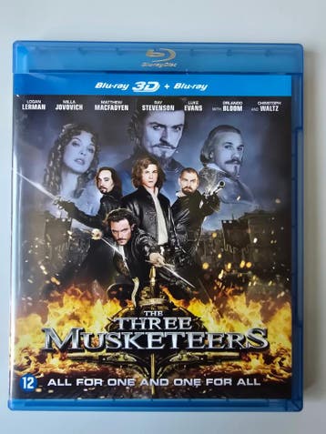 THE THREE MUSKETEERS (2011) (3D + 2D) (BLURAY), Verzenden, Gebruikt