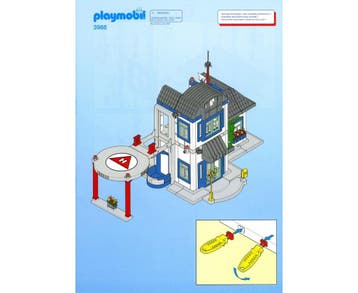 Playmobil set 3988 Politiebureau VVP #9902 (Figuren), Ophalen of Verzenden, Gebruikt