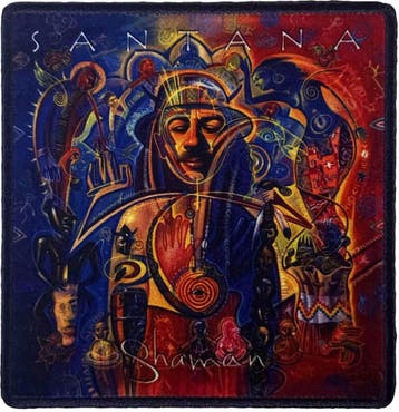 Santana - Shaman - patch officiële merchandise, Ophalen of Verzenden, Nieuw, Kleding