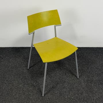 Van Der Sluis Quasi Stoel | Lime, Ophalen of Verzenden, Gebruikt