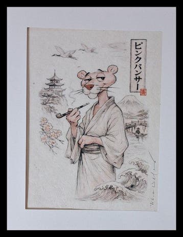 Emma Wildfang - Pink Panther - Series Zen with a Wink, Nieuw in verpakking
