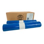 Afvalzak LDPE 80x110 cm T60 Blauw - 200 Zakken, Verzenden, Nieuw