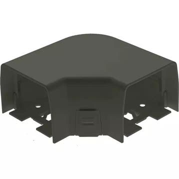 Haakse platte bocht 80x60 mm antraciet RAL 7016 – Climclic, Verzenden, Nieuw in verpakking