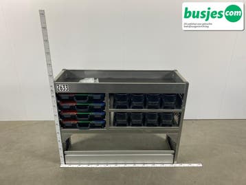 Aluca bedrijfswageninrichting 1255x420x950mm (2633), Ophalen of Verzenden
