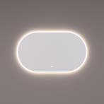 HIPP Design spiegel Ovaal-Recht met Directe en Indirecte, Huis en Inrichting, Woonaccessoires | Spiegels, Ophalen of Verzenden