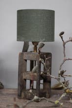 Aura Peeperkorn cilinder lampenkap Moss green 15 cm, Ophalen of Verzenden, Nieuw