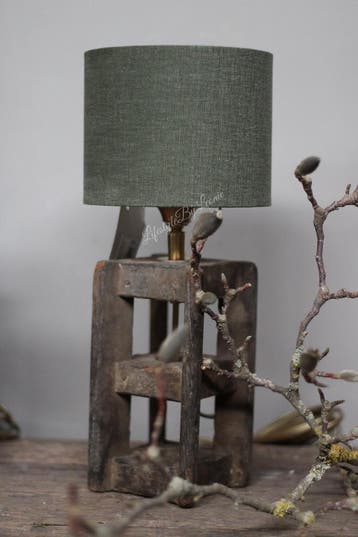 Aura Peeperkorn cilinder lampenkap Moss green 15 cm, Ophalen of Verzenden, Nieuw