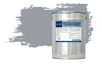 Wixx PRO PU Metaallak Roestwerend RAL 7040 | Venstergrijs, Verzenden, Nieuw, 15 tot 20 liter, Lak