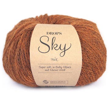DROPS Sky Mix - 11 hazelnoot - Wol Garen, Ophalen of Verzenden, Nieuw