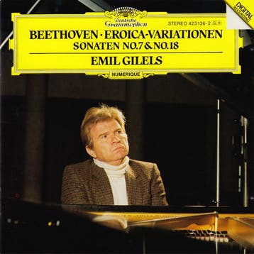 cd - Beethoven - Emil Gilels â Eroica-Variationen â¢, Verzenden, Zo goed als nieuw