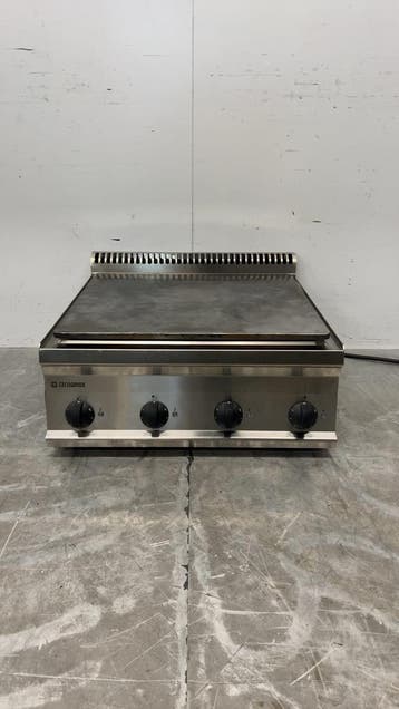 RVS Tecnoinox PP70E7 Doorkookplaat 400V 70 x 70 x 31 cm, Ophalen of Verzenden, Gebruikt