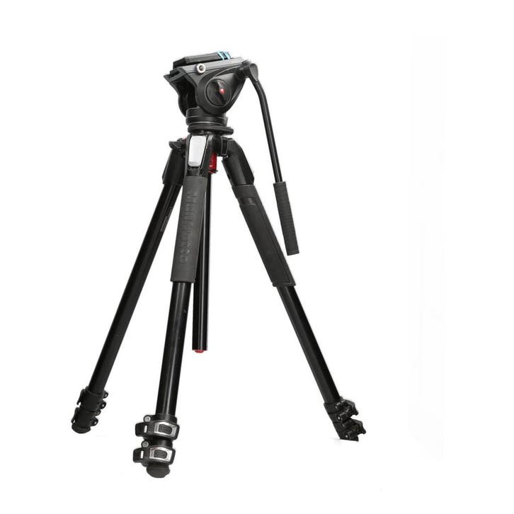 Manfrotto MT055XPRO3 Statief - 1 jaar garantie, Audio, Tv en Foto, Fotografie | Fotostudio en Toebehoren, Zo goed als nieuw, Manfrotto