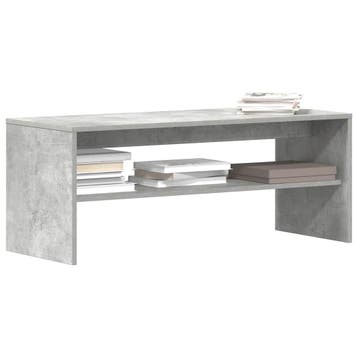 vidaXL Tv-meubel 100x40x40 cm bewerkt hout betongrijs, Verzenden, Nieuw, Overige houtsoorten