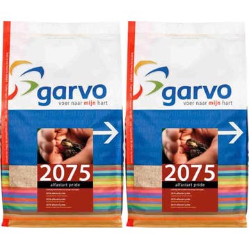 2x Garvo Vogelvoer Alfastart Pride (207540) 4 kg, Verzenden, Nieuw, Overige typen
