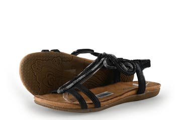 Blue Box Sandalen in maat 37 Zwart, Blue Box, Verzenden, Zwart, Sandalen of Muiltjes