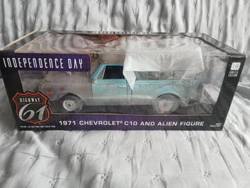 Greenlight, Highway 61/DCP 1:18 - Modelauto - 1971 Chevrolet, Nieuw