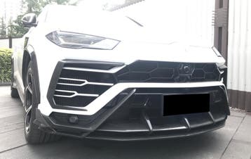 Carbon voorlip splitter Lamborghini Urus, Auto diversen, Verzenden