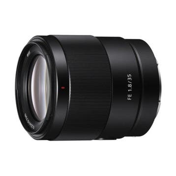 Sony FE 35mm f/1.8 objectief (SEL35F18F) - Tweedehands, Verzenden, Gebruikt, Sony, Groothoeklens