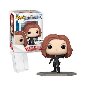 Funko Pop  Captain America   Black Widow 1146 Amazon, Verzenden, Nieuw