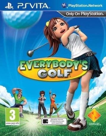 Everbodys Golf (Losse Cartridge) (PS Vita Games), Spelcomputers en Games, Ophalen of Verzenden, Zo goed als nieuw