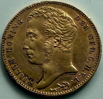 Nederland. Willem I. 10 Gulden 1840 / nagenoeg