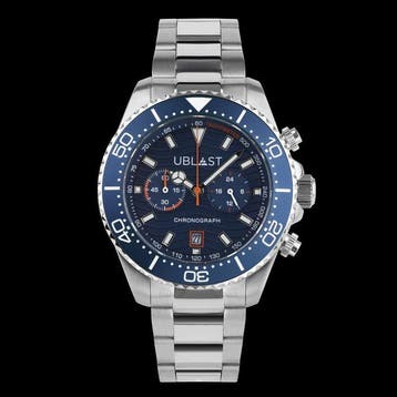 Ublast - Velocity - Sapphire Glass - REF.UBVLC42BUOG - Ltd., Sieraden, Tassen en Uiterlijk, Horloges | Heren, Nieuw