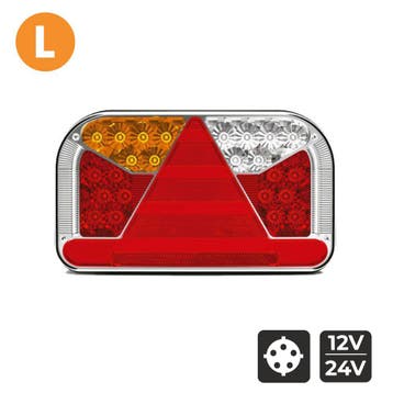 Fristom FT-170 LED Achterlicht + Kentekenverlichting 5P Bajo, Ophalen of Verzenden, Nieuw