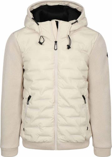No Excess Jas Sealed Off-White maat 3XL Heren, Verzenden, Beige, Nieuw, Overige maten