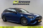 Mercedes-Benz C-Klasse 200 Launch Edition AMG Line  Pano, Auto's, Automaat, Blauw, Nieuw, Te koop