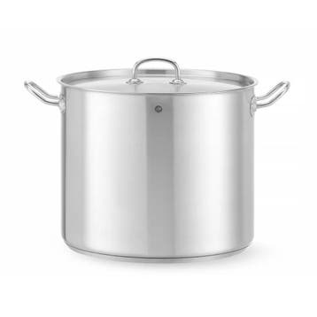 Hendi Kookpan hoog 21L met deksel 320x(H)270mm, Verzenden, Nieuw