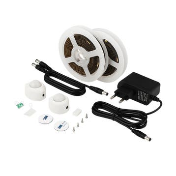 BEDVERLICHTING 12V 3W/M 3000K MET BEWEGINGSSENSOR, Nieuw