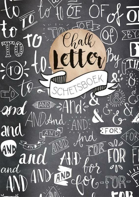 Chalkletter schetsboek (9789045321523), Boeken, Strips | Comics, Nieuw, Verzenden
