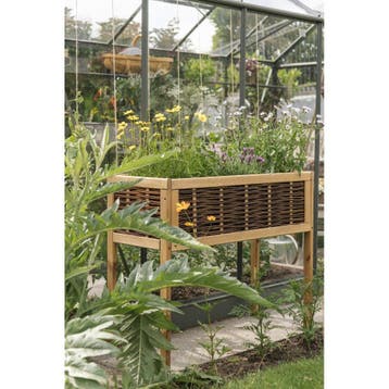 Royal Well Daisy kweektafel vrijstaand 80x110x40 cm - hout, Tuin en Terras, Verzenden, Nieuw