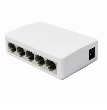 5-Poort Gigabit Ethernet Switch 1000Mbps RJ45, Computers en Software, Netwerk switches, Verzenden, Nieuw