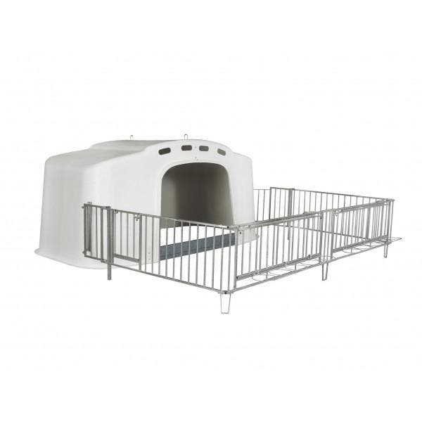 Groepskalverhok Calfotel XL-10 met 4-delig hekwerk, Dieren en Toebehoren, Overige Dieren-accessoires, Nieuw, Ophalen of Verzenden