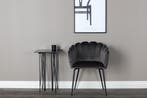 Eetkamerstoel - Isa - Grijs - Fluweel - Jörn, Verzenden, Nieuw