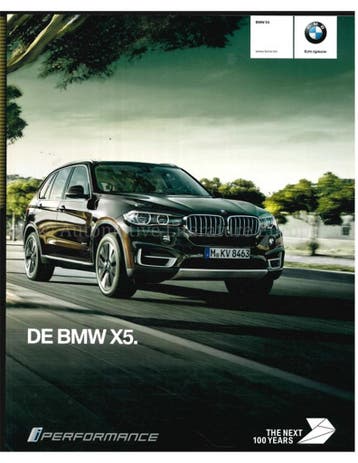 2016 BMW X5 EDRIVE BROCHURE NEDERLANDS, Nieuw, BMW, Author