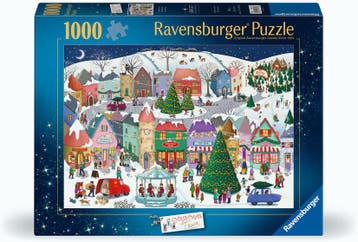 Betoverende Kerststad Puzzel (1000 stukjes) | Ravensburger -, Verzenden, Nieuw