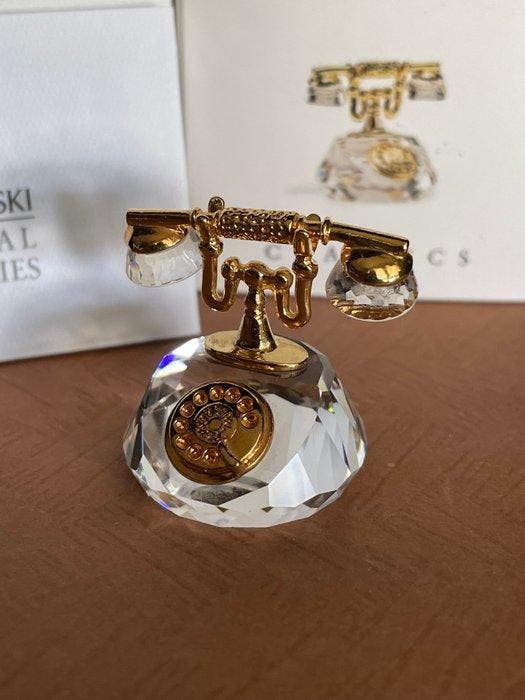 Swarovski - Beeldje - Memories Telefoon 180408 - Boxed -, Antiek en Kunst, Curiosa en Brocante
