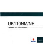 2019 SUZUKI UK110NM/NE INSTRUCTIEBOEKJE SPAANS